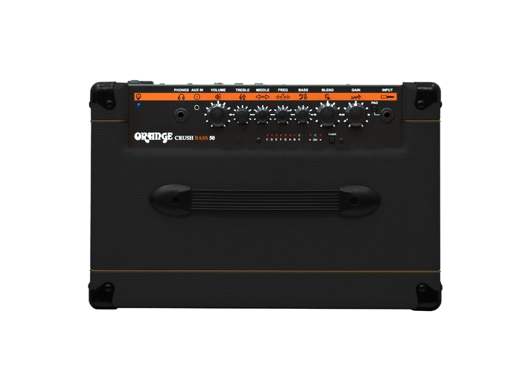 Orange CRUSH BASS 50 Black 50W Bass combo 